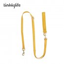 Tinklylife Hundeleine mit Schlaufe Gelb