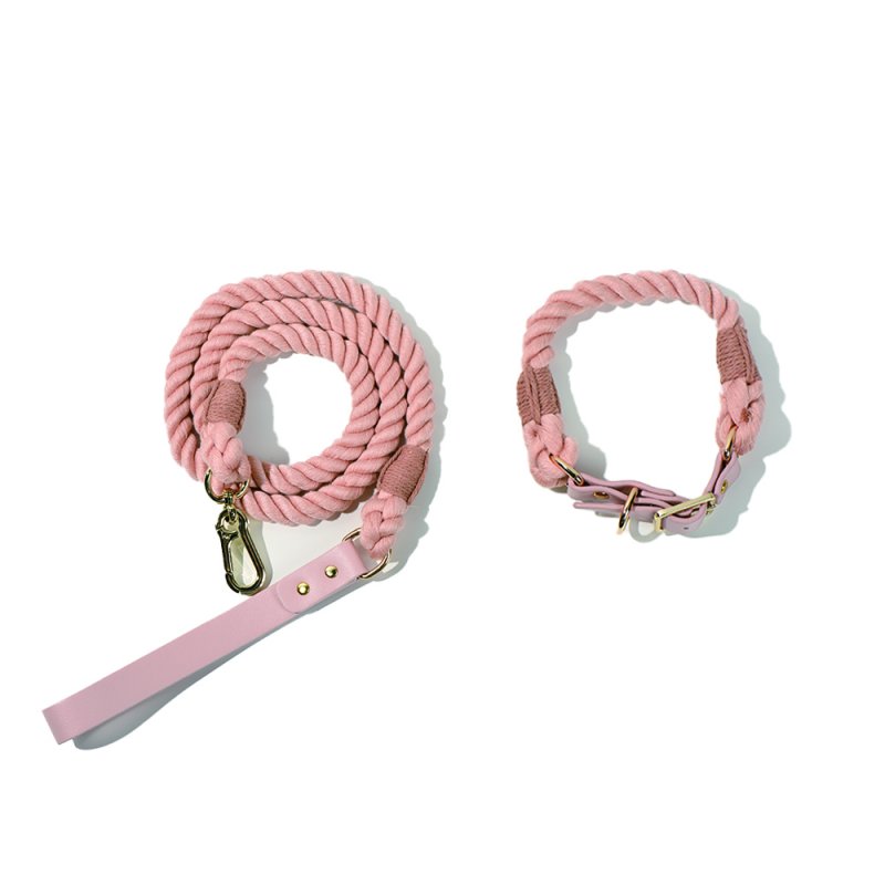 Thumbnail - Tinklylife Comfy Halsband Set Rosa L