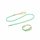 Tinklylife Comfy Halsband Set Pastelltürkis