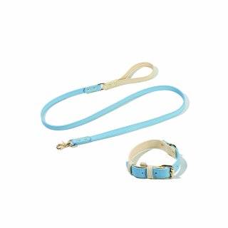 Tinklylife Comfy Halsband Set Himmelblau