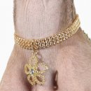 Tinklylife Halskette für Hunde Blume