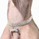 Tinklylife Halskette f&uuml;r Hunde Knochen