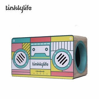 Tinklylife Katzenhaus Radio-Stil Einhorn