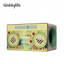 Tinklylife Katzenhaus Santu-Art Radio-Stil Sonnenblume