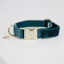 Kentucky Dogwear Hundehalsband Velvet Blaugrün