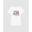 Einstein Newton Best Friends T-Shirt Rodeo Weiß