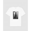 Einstein Newton Herrenshirt Mad Dog T-Shirt Bass Weiß
