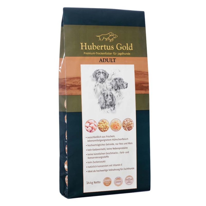 Hubertus Gold Premium-Trockenvollkost 14kg