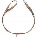 Hunter Verstellbare F&uuml;hrleine Inari Beige L&auml;nge max. 200 cm | Breite 2,5 cm