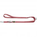 Hunter Verstellbare F&uuml;hrleine Inari Pastellrot L&auml;nge max. 200 cm | Breite 2,0 cm