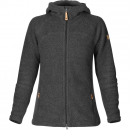 Fjällräven Damen Kaitum Fleece Jacke Dark Grey