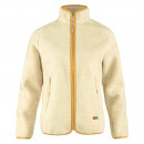 Fj&auml;llr&auml;ven Damen Vardag Pile Fleece Jacke Chalk White XS