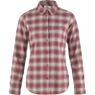 Fjällräven Damen Övik Flannel Shirt Mesa Fuchsia