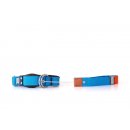 WowWow Hundehalsband mit integrierter Leine T&uuml;rkis 33-37cm Halsumfang