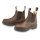 Blue Heeler Chelsea Boots Jackaroo mit Lammfell Braun