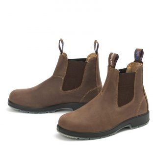 Blue Heeler Chelsea Boots Outback Fleece Braun