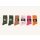 Krawattendackel Unisex Socken Orange, Fuchs Grün 41-46