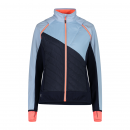 CMP Damen Jacke mit abnehmbaren Ärmeln Blau