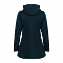 CMP Damen Mantel Fix Hood Dunkelblau