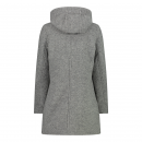 CMP Damen Jacke Coat Fix Hood Grau