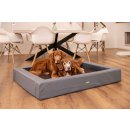 Von Hohenstein Hundebett Loden Comfort Grau/Braun