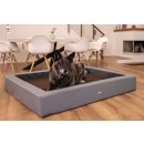 Von Hohenstein Hundebett Loden Comfort Grau/Braun