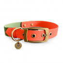 Hey Lana Hundehalsband Outdoor &ndash; Wasserfest Grau/Gr&uuml;n L
