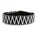 Hey Lana Premium Hundehalsband Gepolstert Schwarz