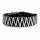 Hey Lana Premium Hundehalsband Gepolstert Schwarz