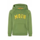 Derbe Kinder Hoodie Moin Gr&uuml;n