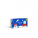 Happy Socks 3-Pack Kids Holiday Socks Gift Set