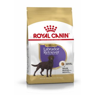 ROYAL CANIN Labrador Retriever Adult Sterilised Trockenfutter für kastrierte Hunde 12 Kg