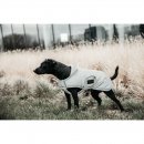Kentucky Dogwear Hundemantel Reflektierend &amp; Wasserabweisend Bauchlatz Silber