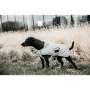 Kentucky Dogwear Hundemantel Reflektierend &amp; Wasserabweisend Bauchlatz Silber L