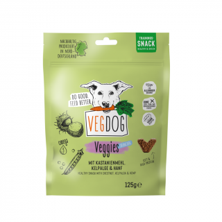 VegDog Hundesnack Veggies Skincare 125g