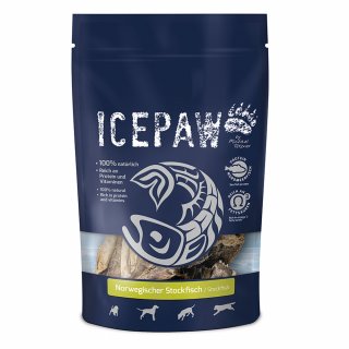 ICEPAW Hundesnack Stockfisch 250g