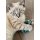Kater Kasimir Katzenspielzeug Katzenangel mit handgeknüpfter Makramee-Feder