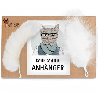 Kater Kasimir Katzenspielzeug Ersatz-Anhänger für Katzenangel 2er Set