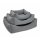 Wolters Hundebett Dream-Well Hope Grau  S