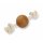 Wolters Spielball am Seil  Pure Ockerbraune Beige