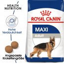 ROYAL CANIN MAXI Adult Trockenfutter f&uuml;r gro&szlig;e Hunde 15 Kg