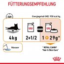 ROYAL CANIN HAIR &amp; SKIN CARE Katzennahrung Feucht f&uuml;r gesundes Fell (Intense Beauty) 12x85 g