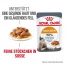 ROYAL CANIN HAIR &amp; SKIN CARE Katzennahrung Feucht f&uuml;r gesundes Fell (Intense Beauty) 12x85 g