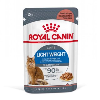 ROYAL CANIN ULTRA LIGHT in Soße Nassfutter für zu Übergewicht neigenden Katzen 12x85 g
