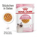 ROYAL CANIN KITTEN Nassfutter in Gelee f&uuml;r K&auml;tzchen 12x85 g