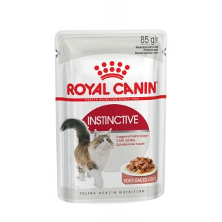 ROYAL CANIN INSTINCTIVE Katzenfutter nass in Soße 12x85 g