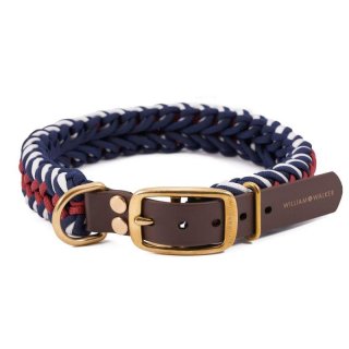 William Walker Paracord Hundehalsband Royal