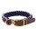 William Walker Paracord Hundehalsband Royal XL (54cm-60cm)