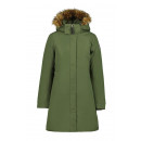 Icepeak Damen Mantel Alcoa Dunkeloliv 48