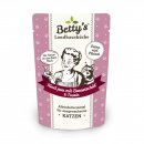 Bettys Landhausk&uuml;che Katzenfutter Frischebeutel Rind pur mit Borretsch&ouml;l 100g